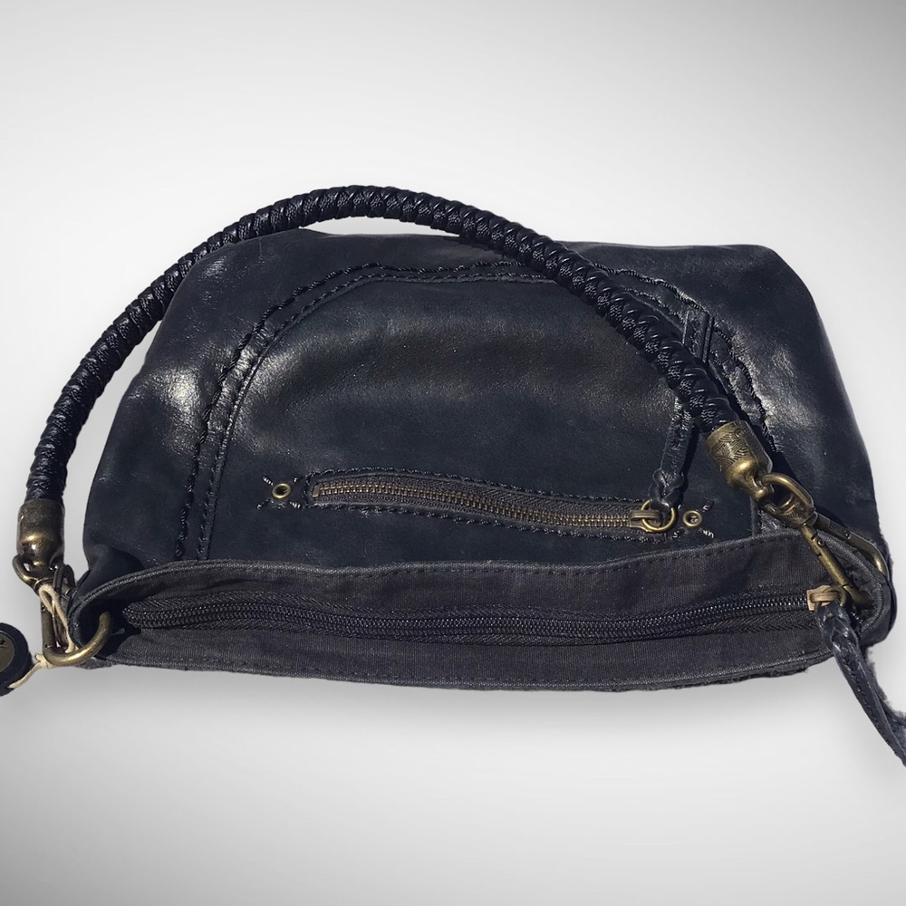 THE SAK Black Leather Shoulder Bag - Picture 5 of 8